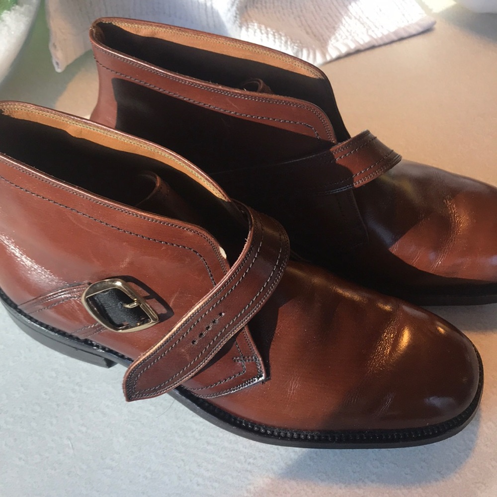 Florsheim Imperial Boots 9.5D with buckle.